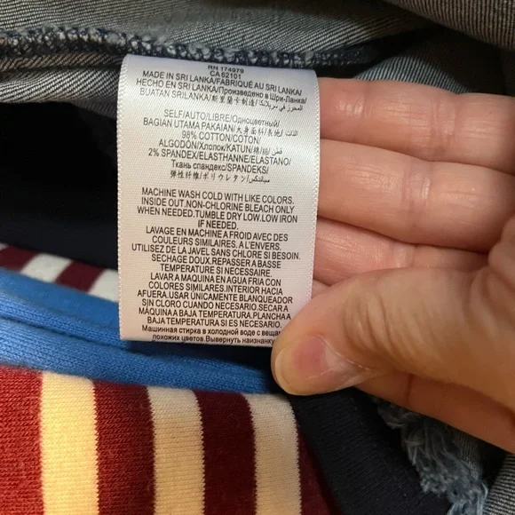 BCBG Generation Denim Top - Picture 7 of 8